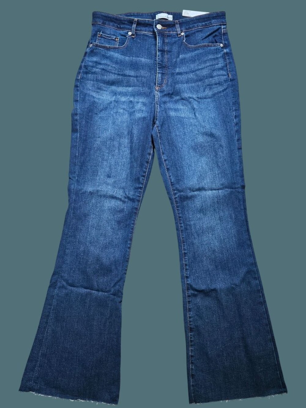 Loft The Slim Flare High Rise Curvy Fit Women Size 31/12